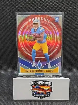 2025 Phoenix Omarion Hampton (RC) Silver Paragon #9 - Football Card Single