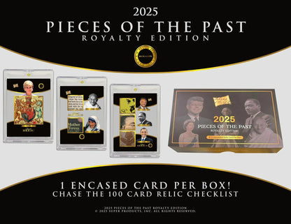 2025 Pieces of the Past Royalty Edition Hobby Box | Columbia Sports Cards - Sports Card Hobby Boxes