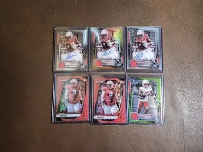 2025 Prizm Draft Picks/ 2025 Bowman University Chrome Nebraska Lot 3 autos! - Baseball Card Single