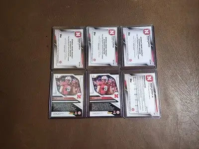 2025 Prizm Draft Picks/ 2025 Bowman University Chrome Nebraska Lot 3 autos! - Baseball Card Single
