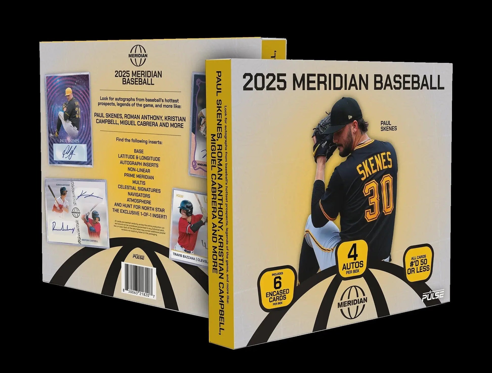 2025 Pulse Meridian Baseball Hobby Box - Sports Card Hobby Boxes