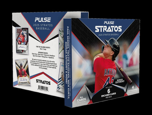 2025 Pulse Stratos Baseball Hobby Box - Sports Card Hobby Boxes