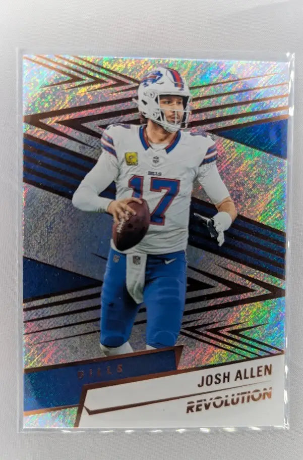 2025 Revolution Football - Josh Allen - Buffalo Bills - Base - #182 - Football Card Single