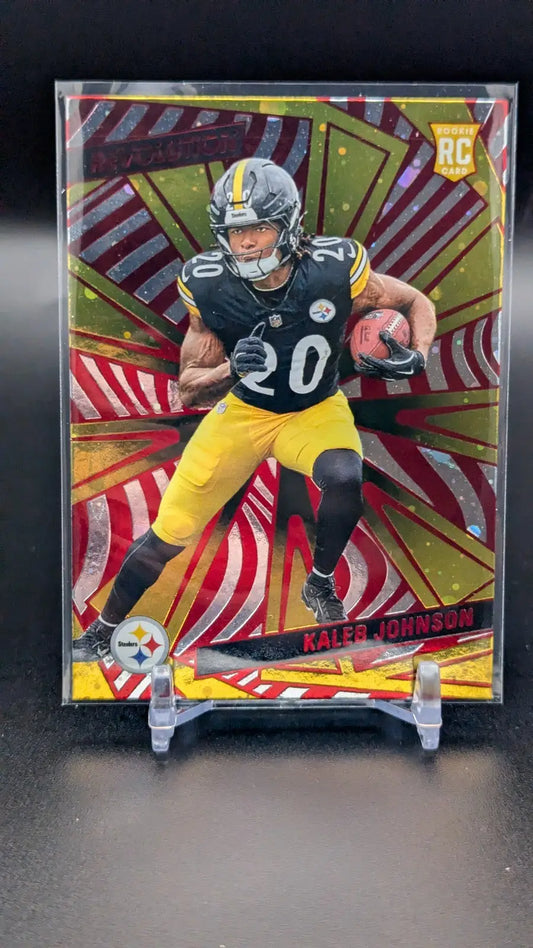 2025 Revolution Football Kaleb Johnson #223 Red Astro (RC)???????????? - Football Card Single