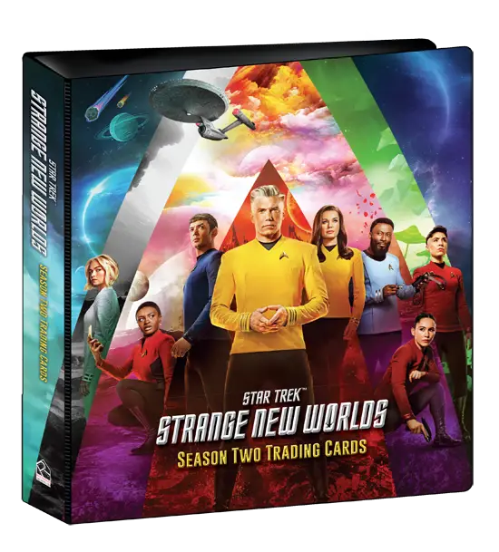 2025 Rittenhouse Star Trek Strange New Worlds Season 2 Binder Album - Card Binder