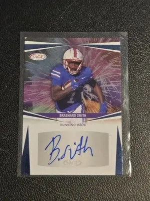 2025 SAGE HIT #A-BS3 Brashard Smith Autographs Blue (High Series) - Basketball Card Single