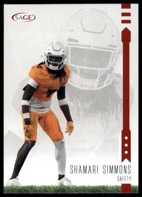 2025 SAGE HIT - Red Shamari Simmons 75 Arizona State Sun Devils