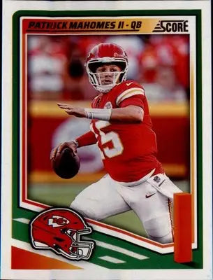 2025 Score #100 Patrick Mahomes II - Football Card Single
