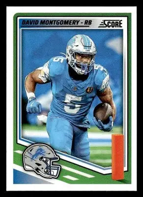 2025 Score #103 David Montgomery - Football Card Single
