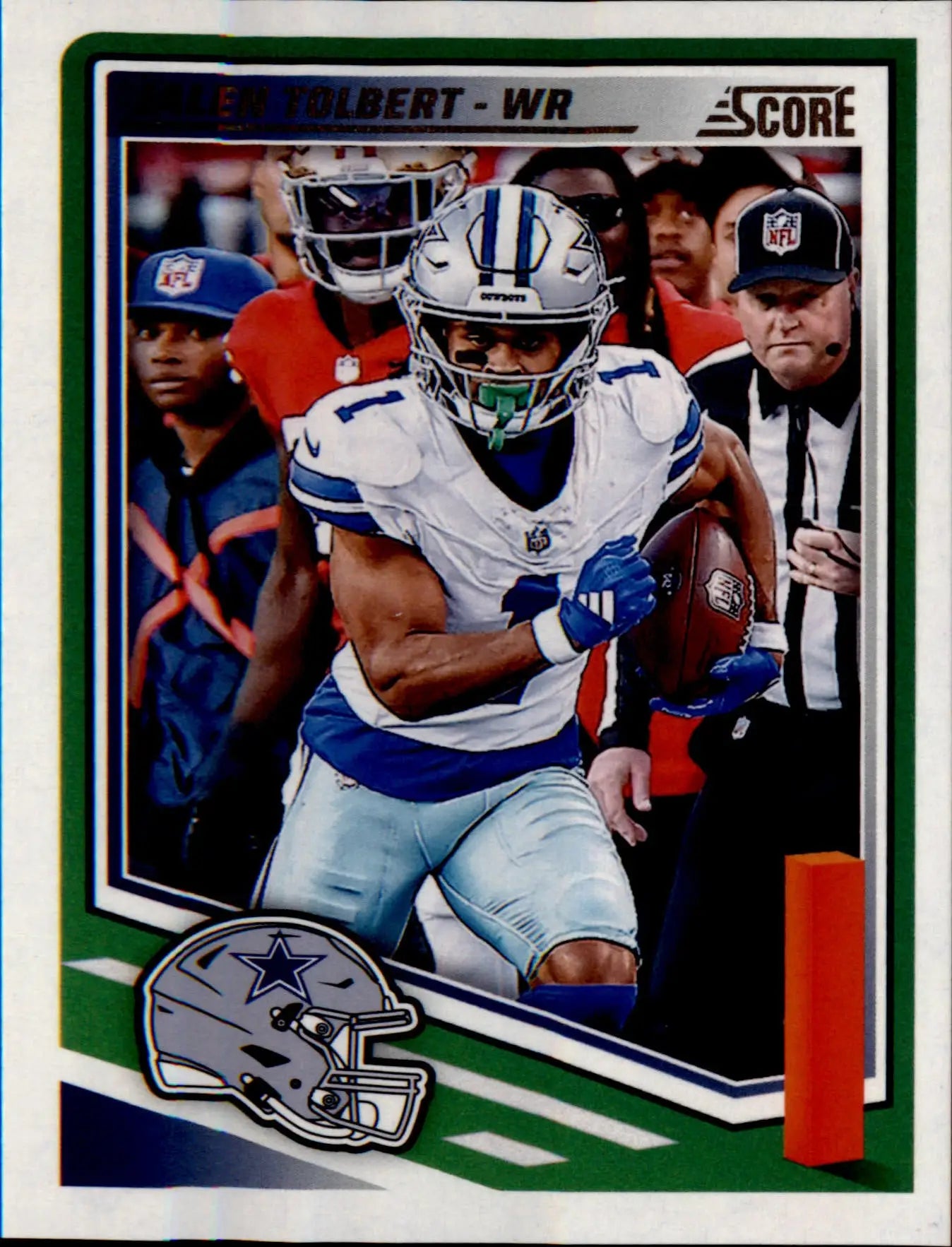 2025 Score #104 Jalen Tolbert - Football Card Single