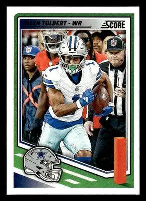 2025 Score #104 Jalen Tolbert - Football Card Single