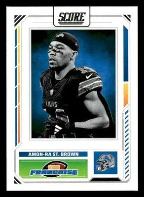 2025 Score #11 Amon-Ra St. Brown The Franchise - Football Card Single