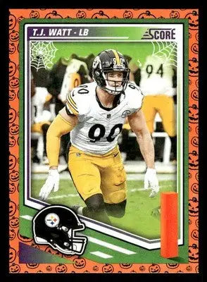 2025 Score #111 T.J. Watt - Football Card Single