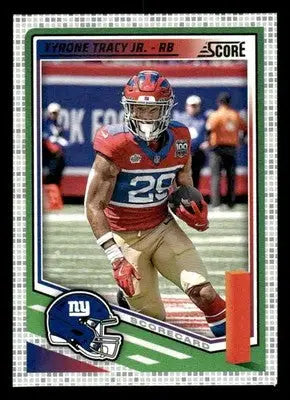 2025 Score #116 Tyrone Tracy Jr. Scorecard New York Giants - Football Card Single