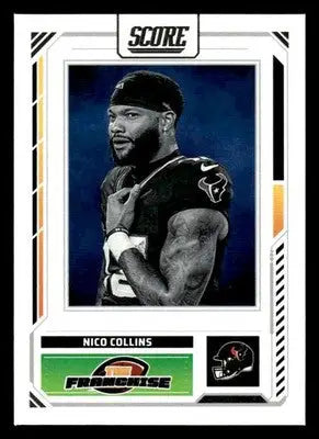 2025 Score #13 Nico Collins The Franchise - Football Card Single