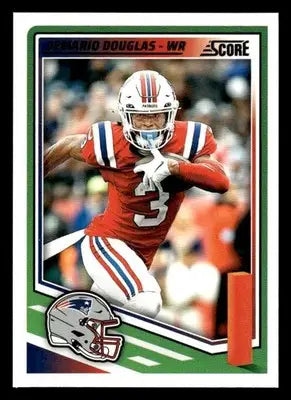 2025 Score #163 Demario Douglas - Football Card Single