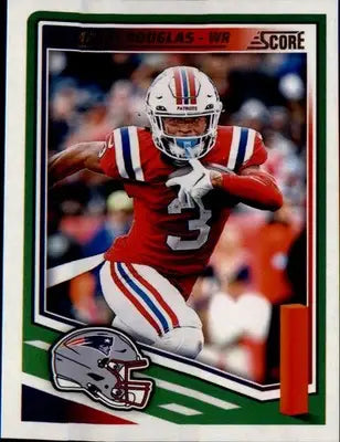 2025 Score #163 Demario Douglas - Football Card Single