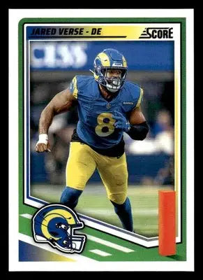 2025 Score #164 Jared Verse - Football Card Single