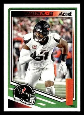 2025 Score #187 Will Anderson Jr. - Football Card Single