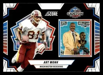 2025 Score #19 Art Monk Men of Canton - Football Card Single