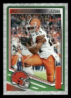 2025 Score #19 Nick Chubb Scorecard - Football Card Single