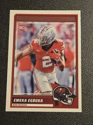 2025 Score #2 Emeka Egbuka - Football Card Single