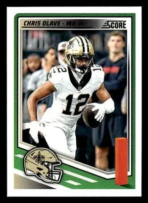 2025 Score #218 Chris Olave - Football Card Single