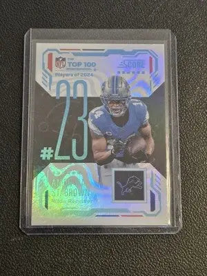 2025 Score #23 Amon-Ra St. Brown Top 100 - Football Card Single