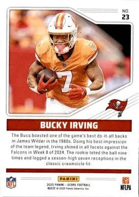 2025 Score #23 Bucky Irving Throwbacks