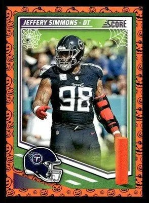 2025 Score #235 Jeffery Simmons - Football Card Single