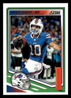2025 Score #24 Khalil Shakir - Football Card Single