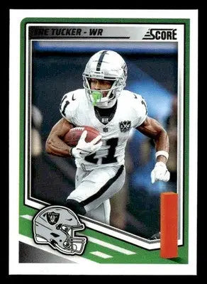 2025 Score #242 Tre Tucker - Football Card Single
