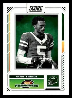 2025 Score #25 Garrett Wilson The Franchise New York Jets - Football Card Single