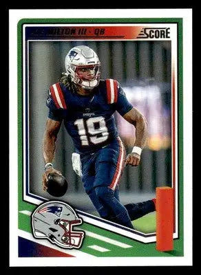 2025 Score #28 Joe Milton III - Football Card Single