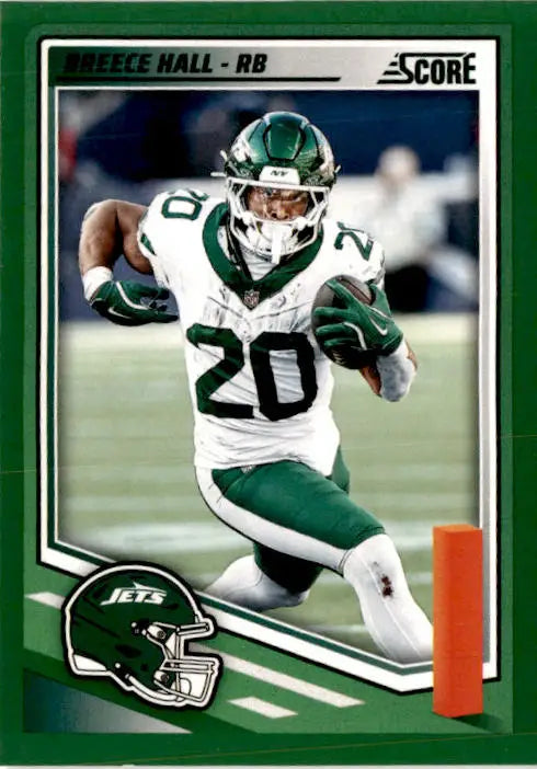 2025 Score #282 Breece Hall Green - Football Card Single
