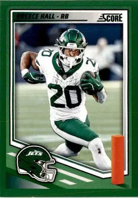 2025 Score #282 Breece Hall Green - Football Card Single