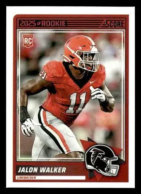 2025 Score #30 Jalon Walker - Football Card Single