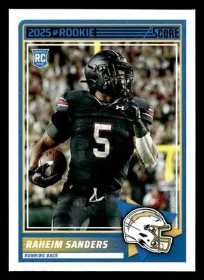 2025 Score #45 Raheim Sanders - Football Card Single