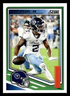 2025 Score #46 Tyjae Spears - Football Card Single