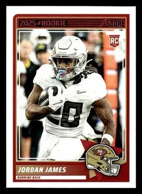 2025 Score #47 Jordan James - Football Card Single