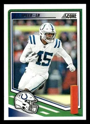 2025 Score #48 E.J. Speed - Football Card Single