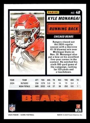2025 Score #48 Kyle Monangai - Football Card Single