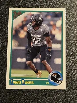 2025 Score #5 Travis Hunter Anniversary Rookies Red - Football Card Single