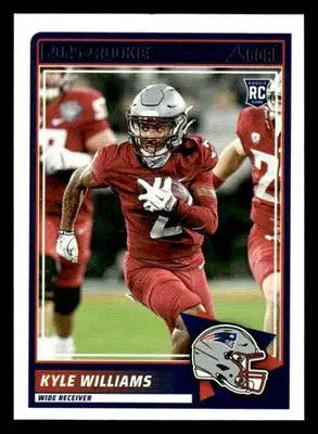 2025 Score #57 Kyle Williams RC New England Patriots - Football Card Single