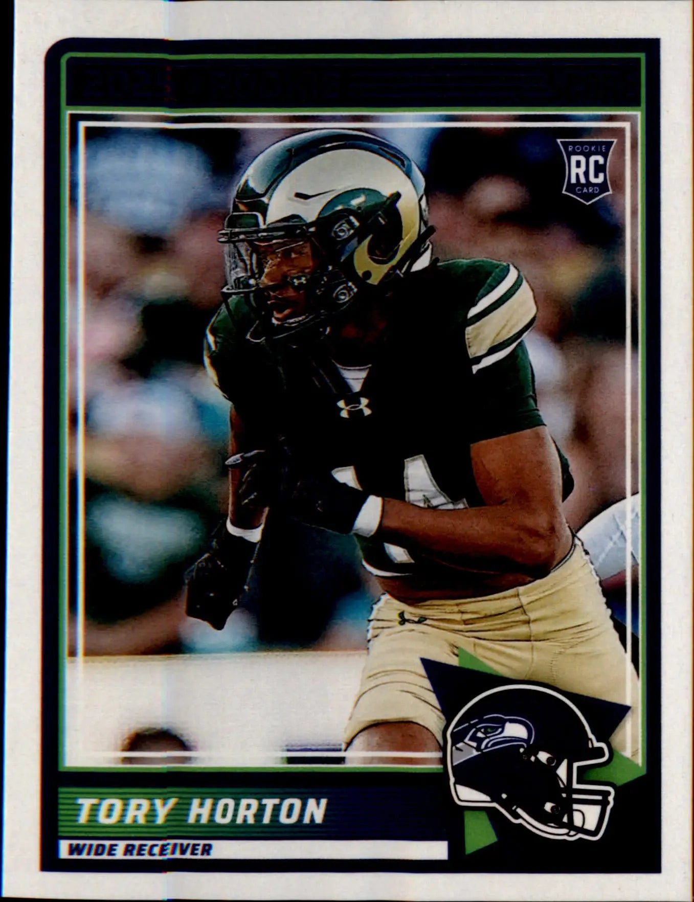 2025 Score #58 Tory Horton Rookie Rookie - Football Card Single