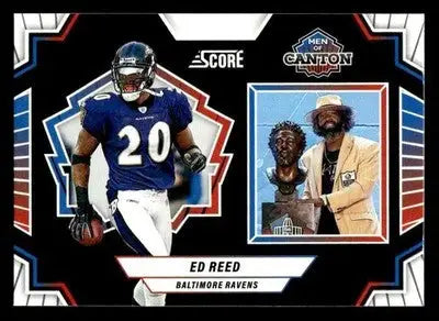 2025 Score #6 Ed Reed Men of Canton - Football Card Single