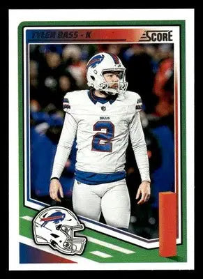 2025 Score #66 Tyler Bass - Football Card Single