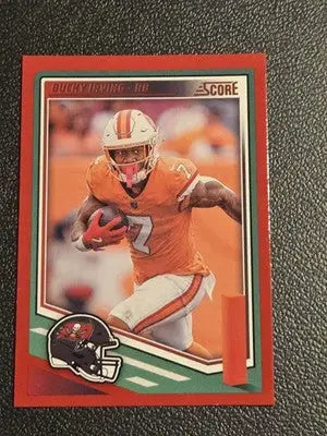 2025 Score #67 Bucky Irving Red - Football Card Single