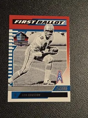 2025 Score #7 Ken Houston First Ballot - Football Card Single