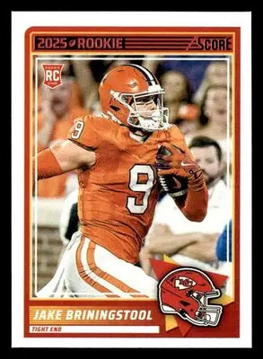 2025 Score #74 Jake Briningstool - Football Card Single